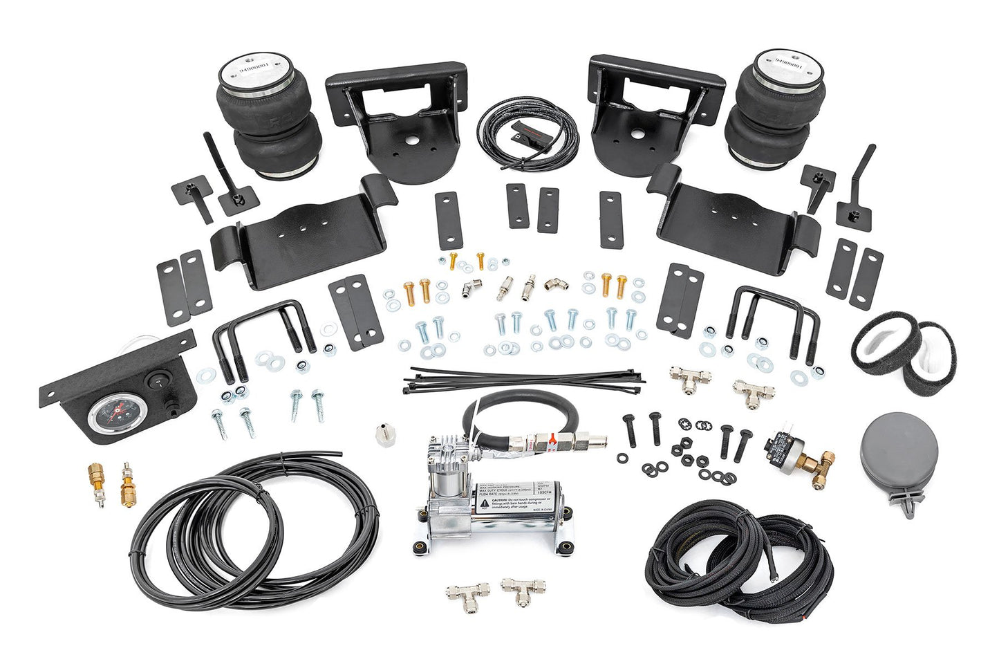 Air Spring Kit w/compressor | 0-6" Lifts | Ford F-150 4WD (2015-2020) Rough Country