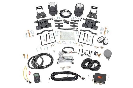Air Spring Kit w/compressor Wireless Controller Ford F-250/F-350 Super Duty (05-16) Rough Country