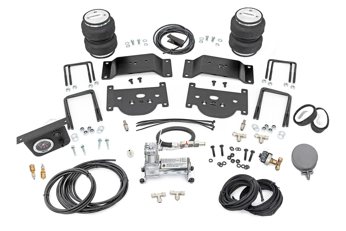 Air Spring Kit w/compressor 0-6 Inch Lifts Toyota Tundra 2WD/4WD (2007-2021) Rough Country