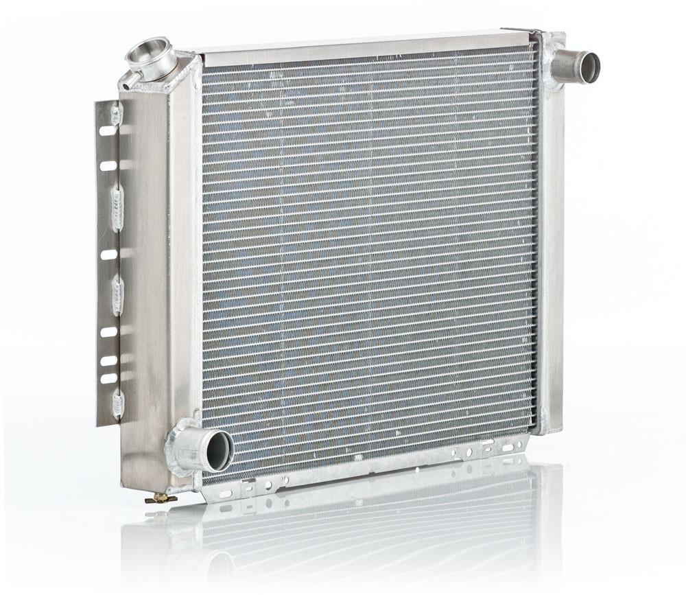 Radiator for 60-88 Dodge A-Body Aluminator Natural Finish Radiator Be Cool