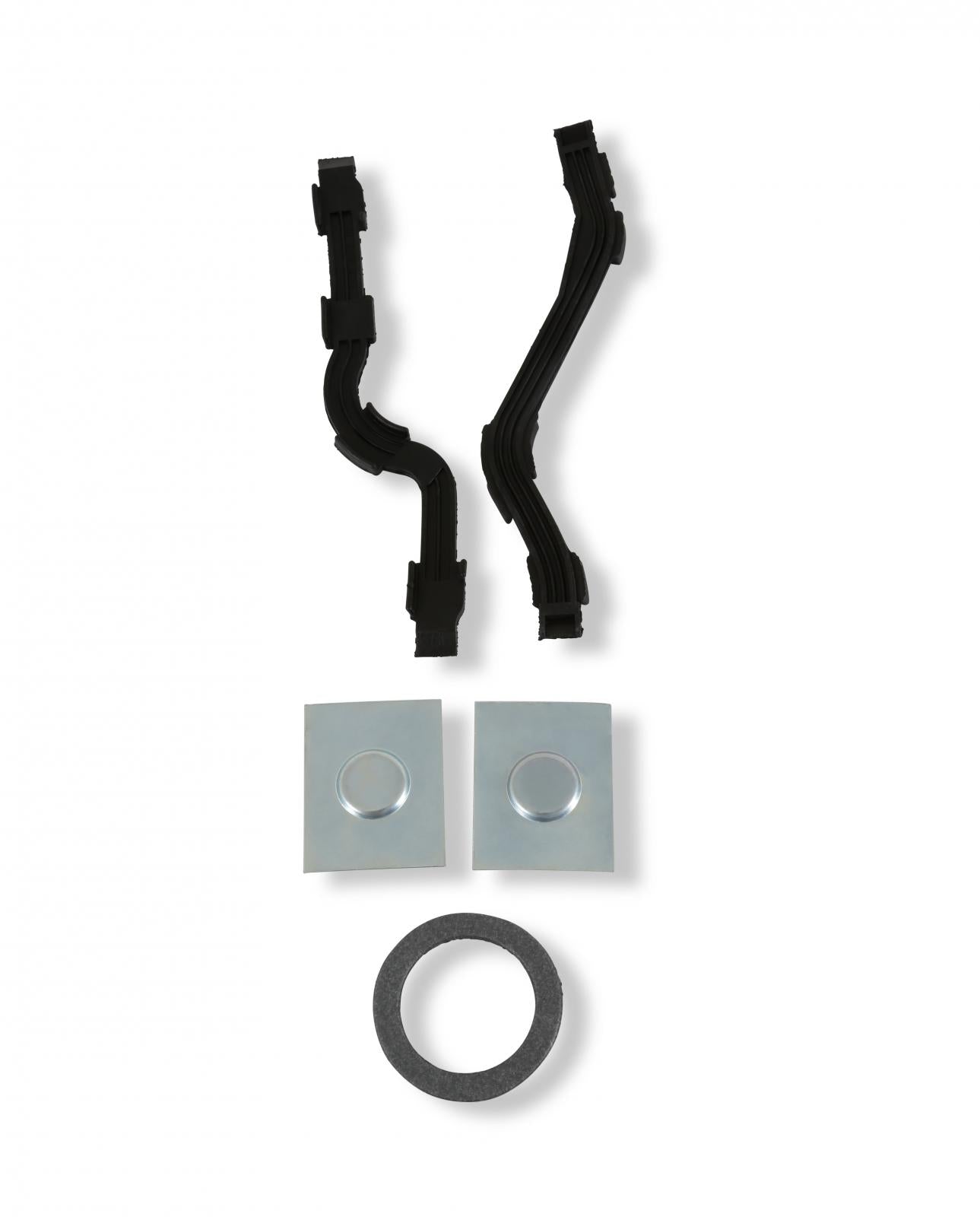 Performance Intake Manifold Gaskets .060 Inch Thick Fits 1955-1991 Chevrolet 262-400 Small Block Stock Port & bolt locations. 1.20 Inch x 1.87 Inch Mr Gasket-1
