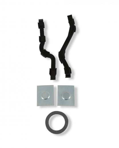 Performance Intake Manifold Gaskets .060 Inch Thick Fits 1955-1991 Chevrolet 262-400 Small Block Stock Port & bolt locations. 1.20 Inch x 1.87 Inch Mr Gasket-1