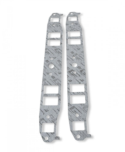 Performance Intake Manifold Gaskets .060 Inch Thick Fits 1955-1991 Chevrolet 262-400 Small Block Stock Port & bolt locations. 1.20 Inch x 1.87 Inch Mr Gasket-2
