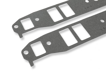 Performance Intake Manifold Gaskets .060 Inch Thick Fits 1955-1991 Chevrolet 262-400 Small Block Stock Port & bolt locations. 1.20 Inch x 1.87 Inch Mr Gasket-5