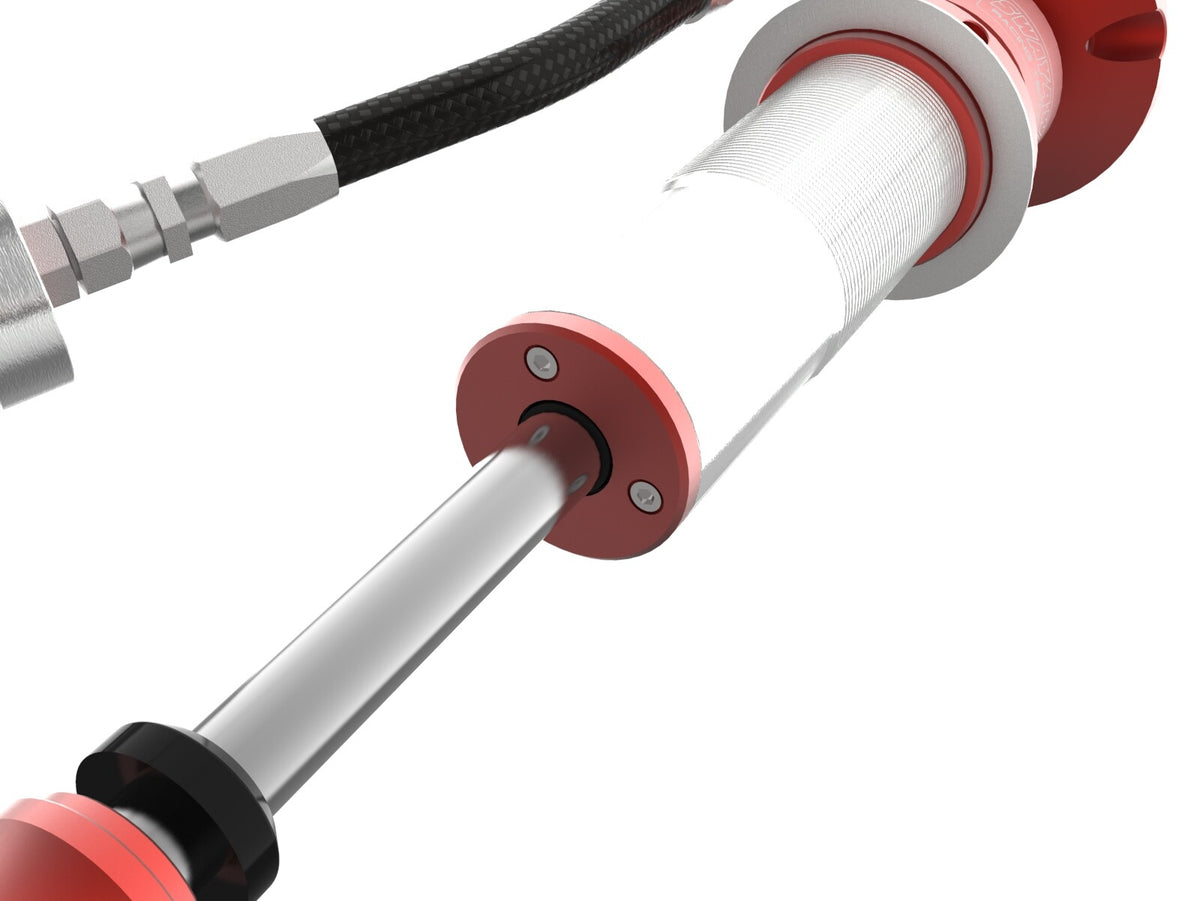 Sway-A-Way 2.5 Front Coilover Kit w/ Remote Reservoirs Toyota 4Runner 03-09/Fj Cruiser/Tacoma 05-23 aFe Power-3