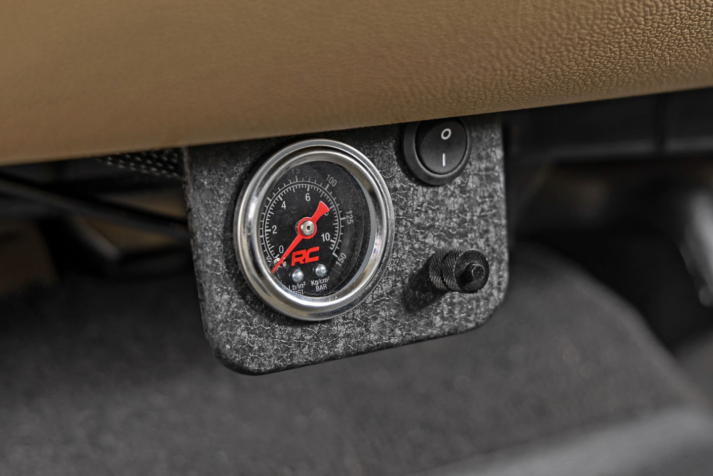 Rough Country Onboard Air Bag Compressor Kit w/Gauge