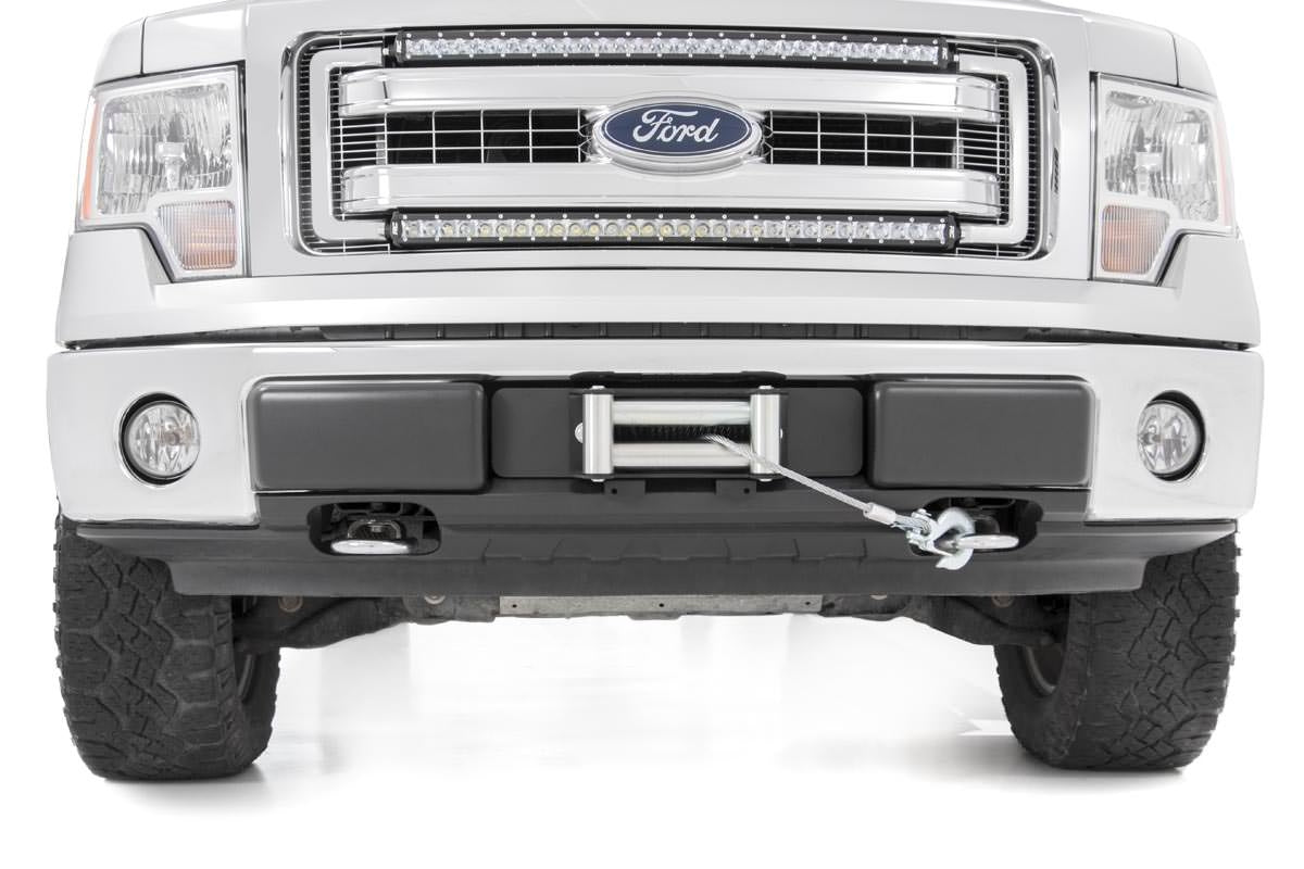 Hidden Winch Mounting Plate Ford F-150 2WD/4WD (2009-2014) Rough Country-3