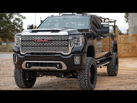 Rough Country 7.0 Inch GM NTD Suspension Lift Kit (2020 2500HD) Rough Country