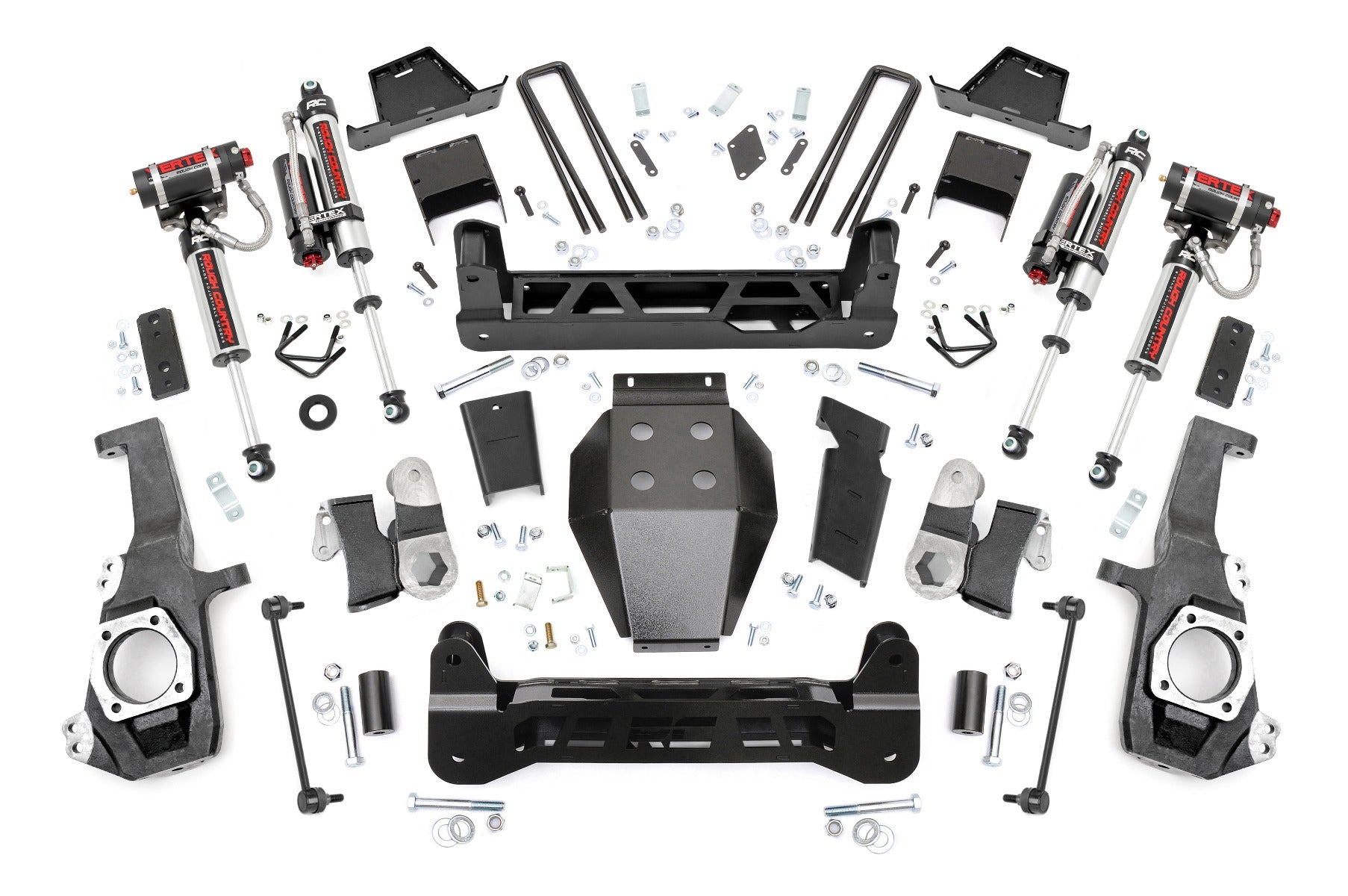 Rough Country 7.0 Inch GM NTD Suspension Lift Kit Vertex (2020 2500HD) Rough Country