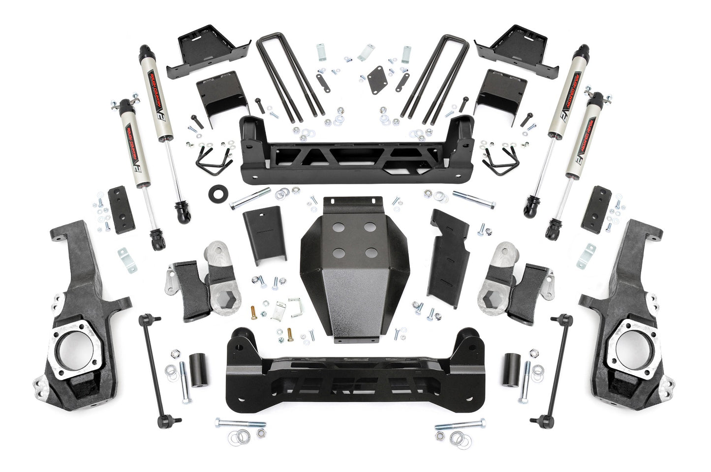 Rough Country 7.0 Inch GM NTD Suspension Lift Kit V2 (2020 2500HD) Rough Country