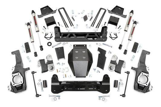 Rough Country 7.0 Inch GM NTD Suspension Lift Kit V2 (2020 2500HD) Rough Country