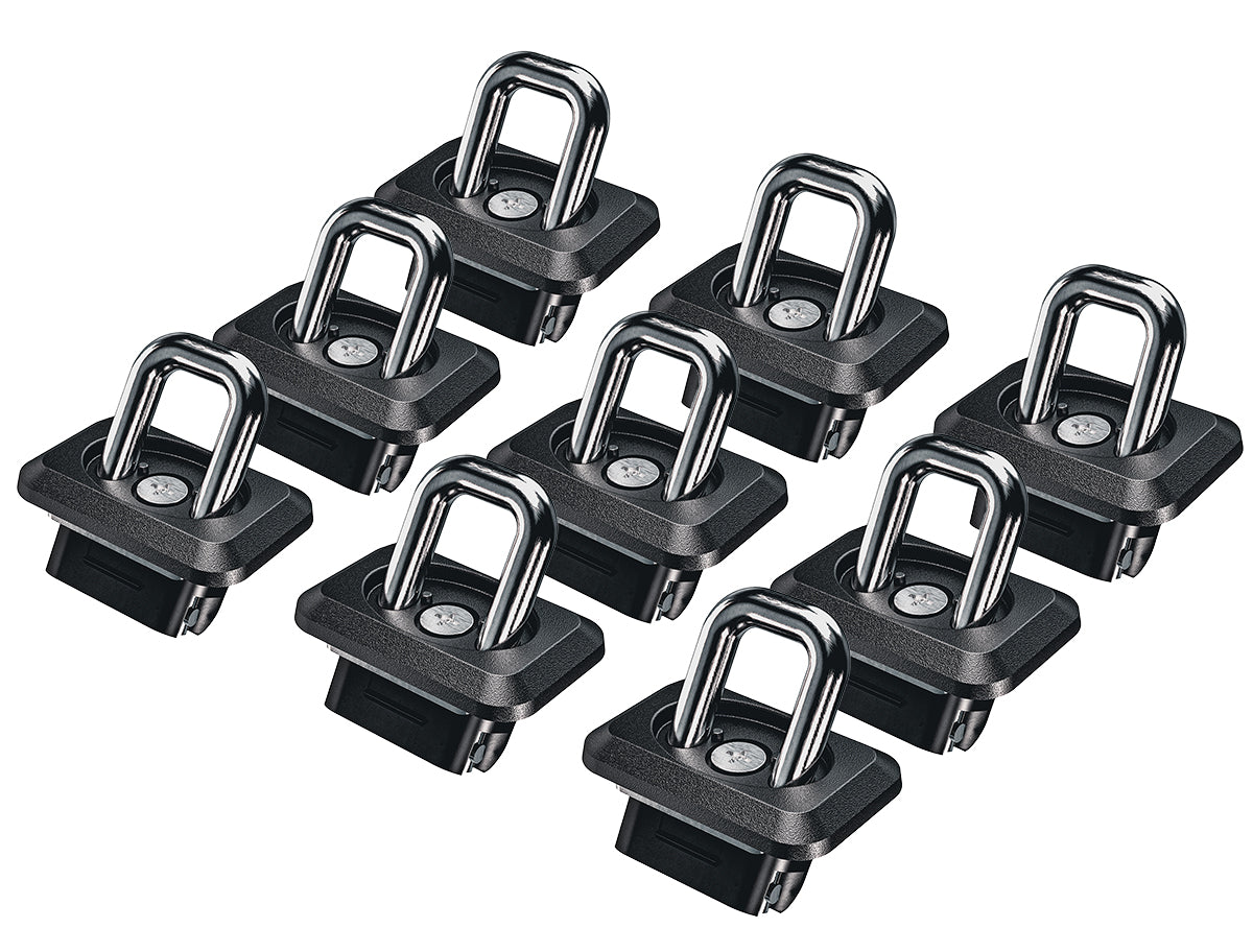Bullet Inner Bed Retractable Tie-Down Anchors 9 Pack Complete Bed Package 07-Up Silverado/Sierra 1500/2500/3500 15 -Up Colorado/Canyon Bullring SpeedStrap