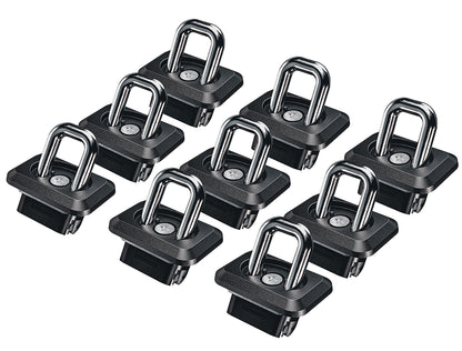 Bullet Inner Bed Retractable Tie-Down Anchors 9 Pack Complete Bed Package 07-Up Silverado/Sierra 1500/2500/3500 15 -Up Colorado/Canyon Bullring SpeedStrap