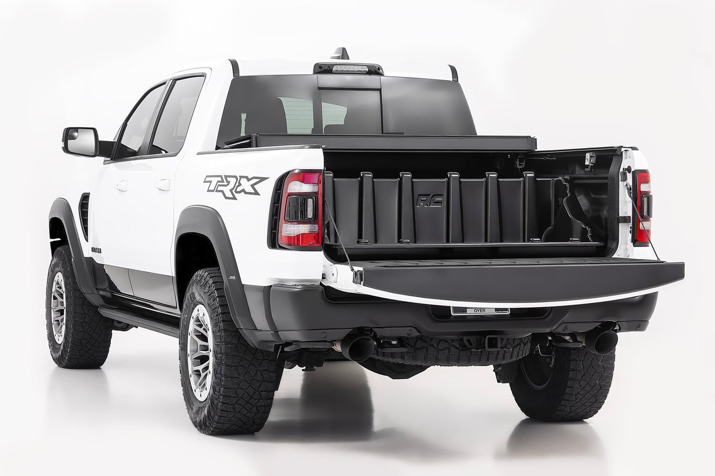 Truck Bed Cargo Storage Box Easy Access 56 Inch Wide Fits Full-Sized Trucks Rough Country-4