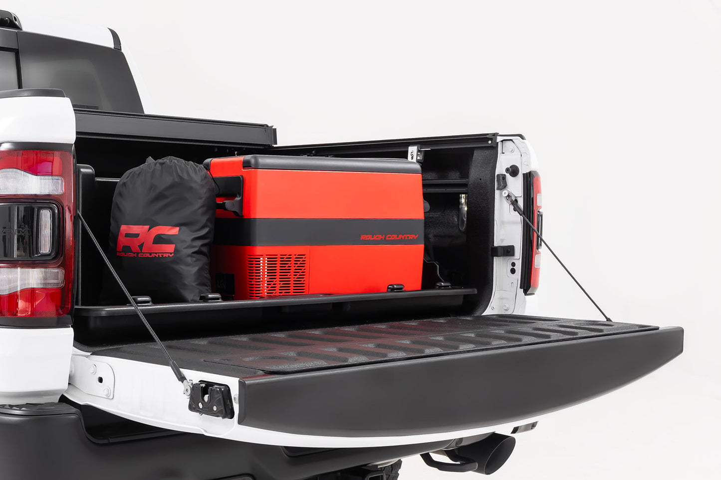 Truck Bed Cargo Storage Box Easy Access 56 Inch Wide Fits Full-Sized Trucks Rough Country-5