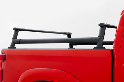 Bed Rack Half Rack Aluminum Chevy Silverado 1500 2WD/4WD (2019-2026) Rough Country-2