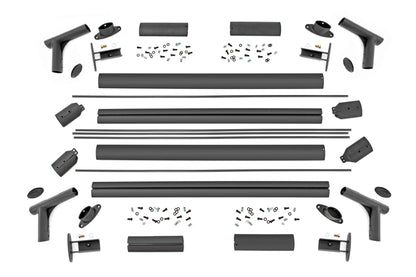 Bed Rack Half Rack Aluminum Chevy Silverado 1500 2WD/4WD (2019-2026) Rough Country-4