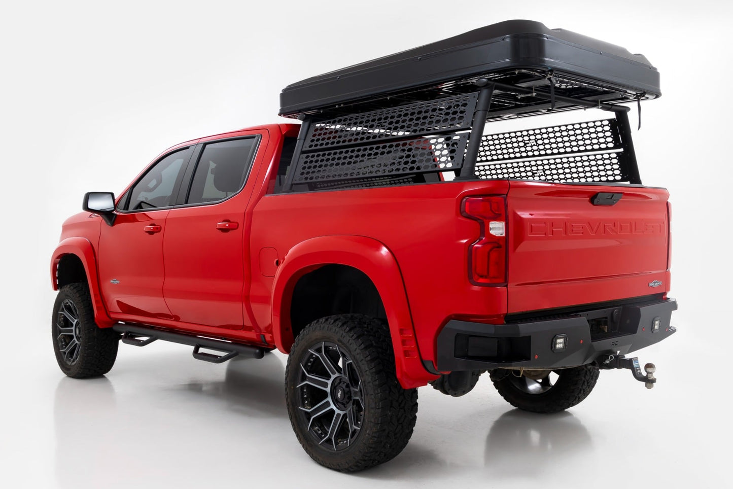Bed Rack Molle Panel Chevy Silverado 1500 2WD/4WD (2019-2026) Rough Country-1