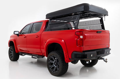 Bed Rack Molle Panel Chevy Silverado 1500 2WD/4WD (2019-2026) Rough Country-1