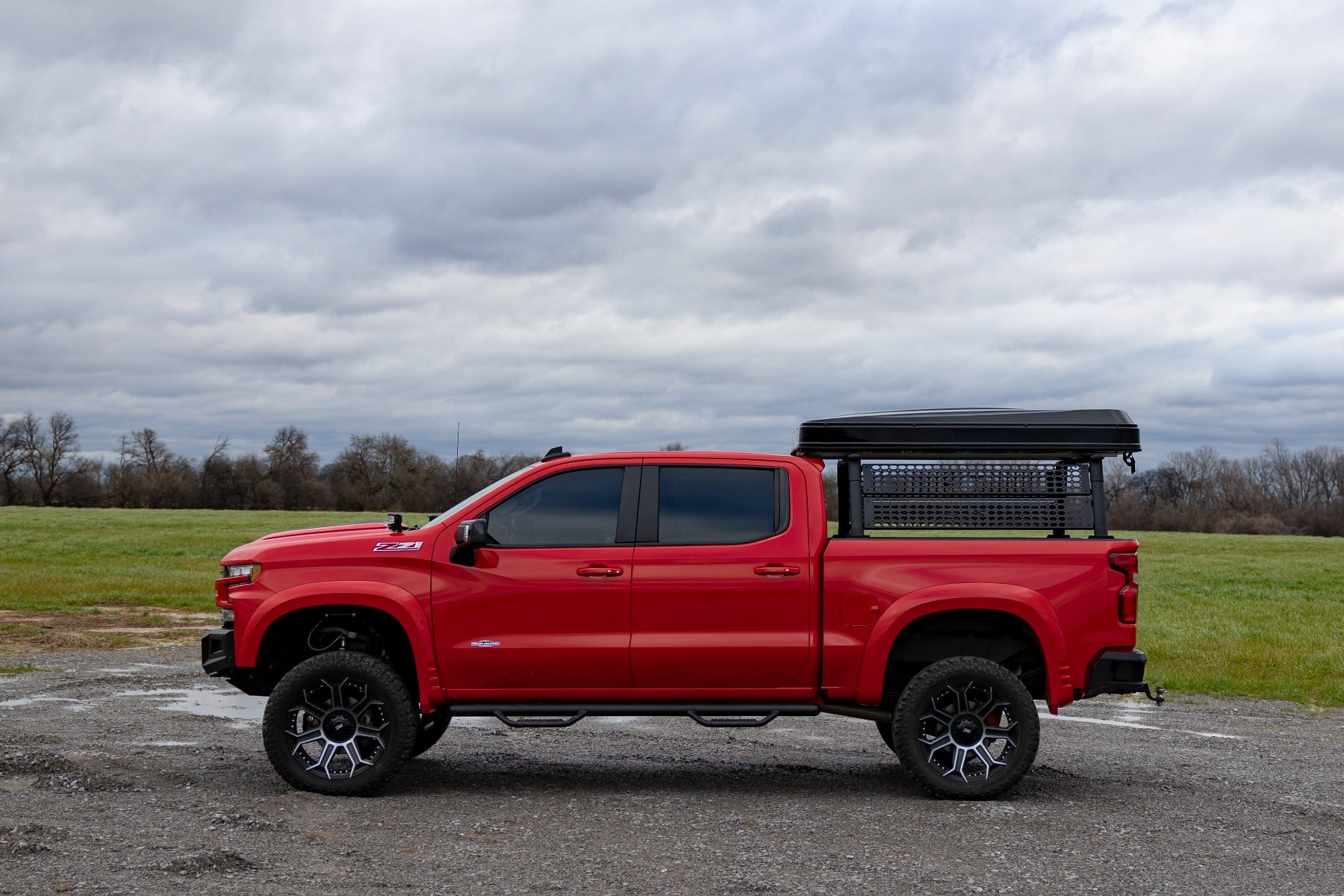 Bed Rack Molle Panel Chevy Silverado 1500 2WD/4WD (2019-2026) Rough Country-5
