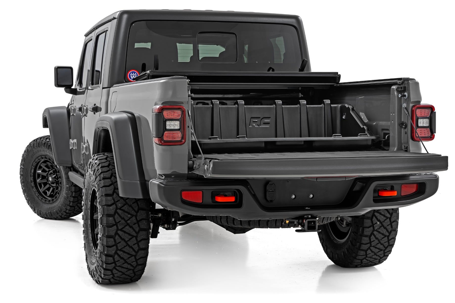 Truck Bed Cargo Storage Box Easy Access Compact Truck 48 Inch Rough Country-1