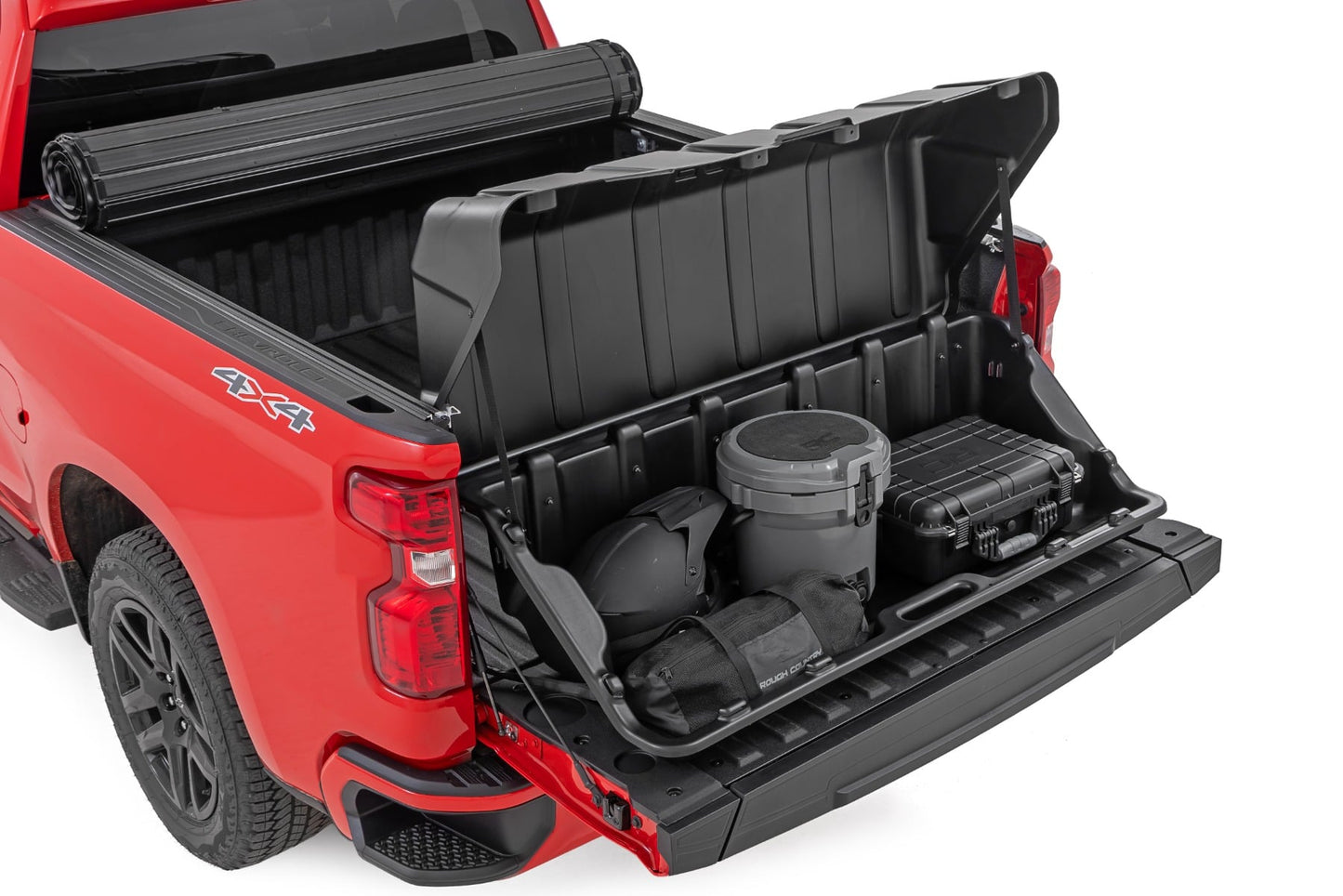 Truck Bed Cargo Storage Box Lid & Box Easy Access Full Size 56 Inch Rough Country-2