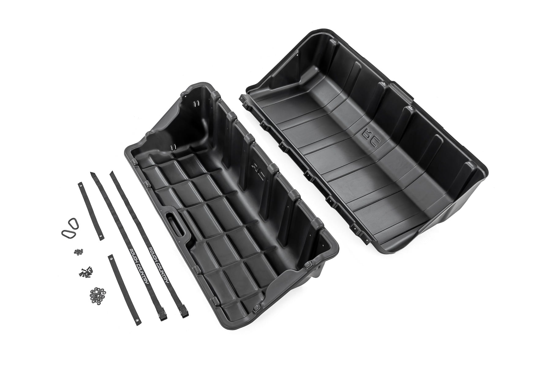 Truck Bed Cargo Storage Box Lid & Box Easy Access Full Size 56 Inch Rough Country-4