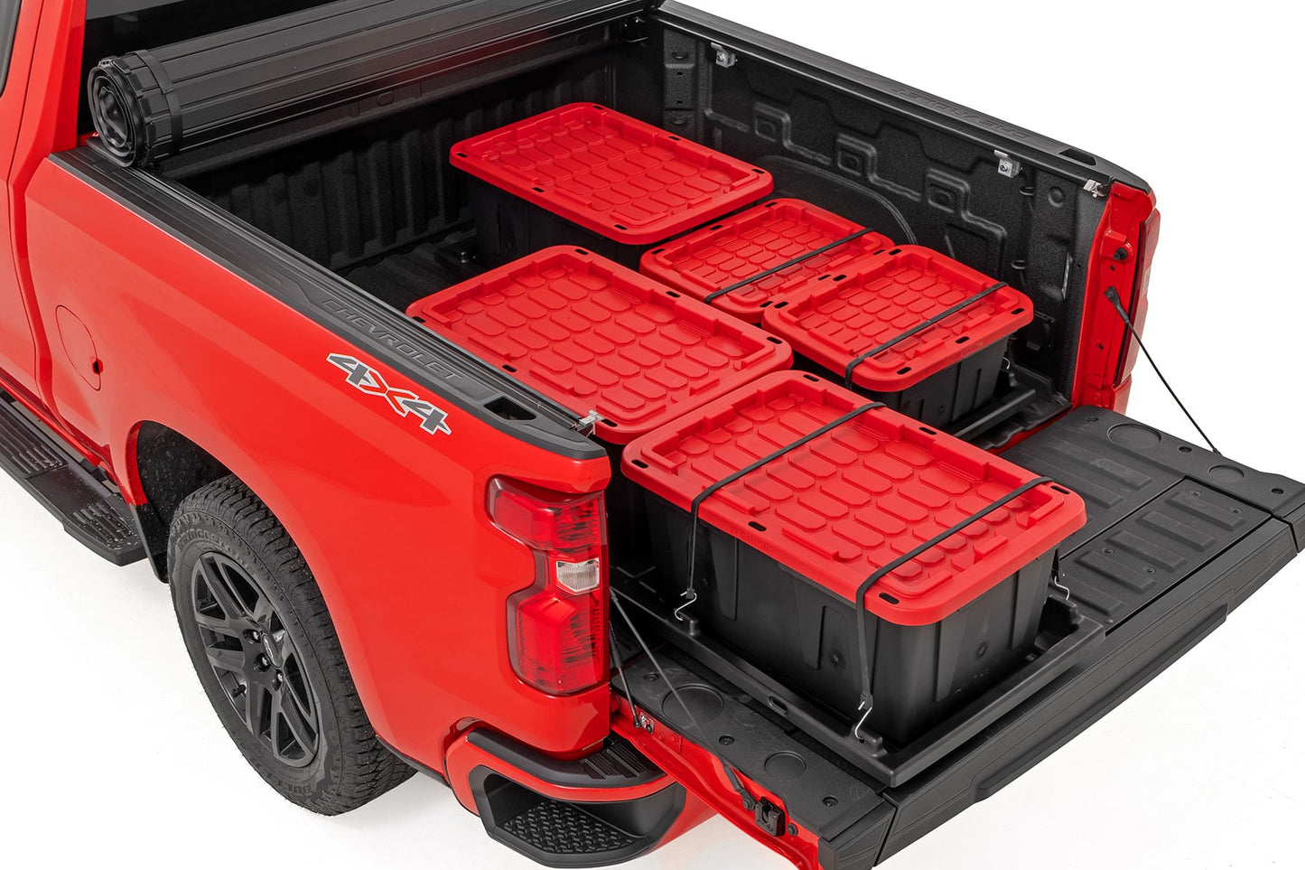 Slide-Out Truck Bed Cargo Tray Easy Tailgate Access Universal Fitment Rough Country-2