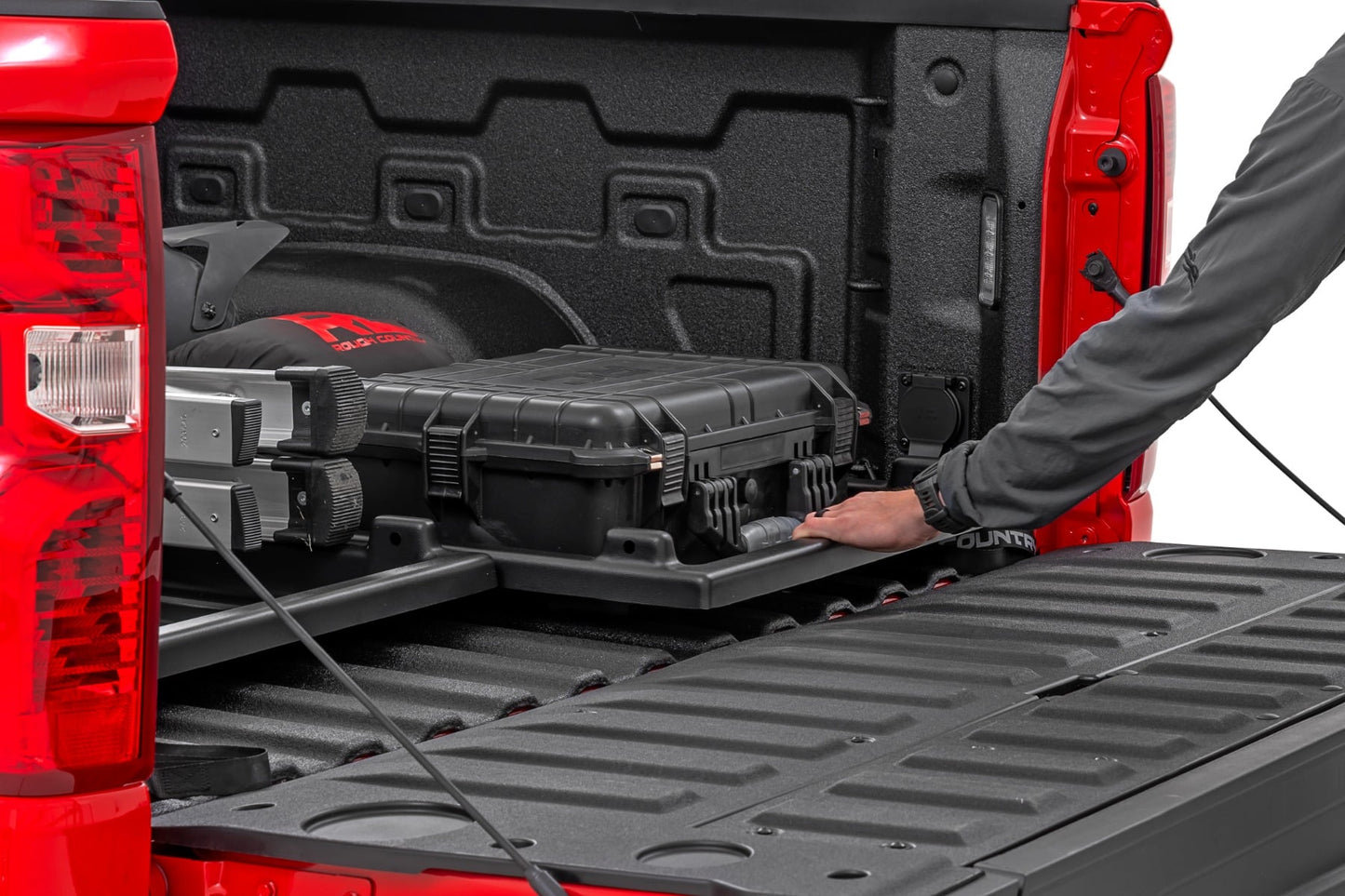 Slide-Out Truck Bed Cargo Tray Easy Tailgate Access Universal Fitment Rough Country-4