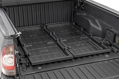 Truck Bed Cargo Storage Tray Mid-Size Bed Storage Tray Easy Access Rough Country-3