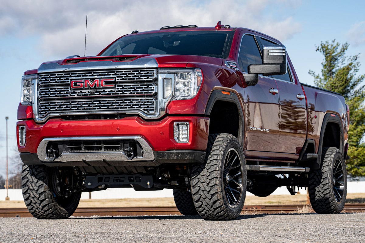 5 Inch Lift Kit NTD Vertex Shocks Silverado/Sierra 2500HD/3500HD (20-26) Rough Country-3
