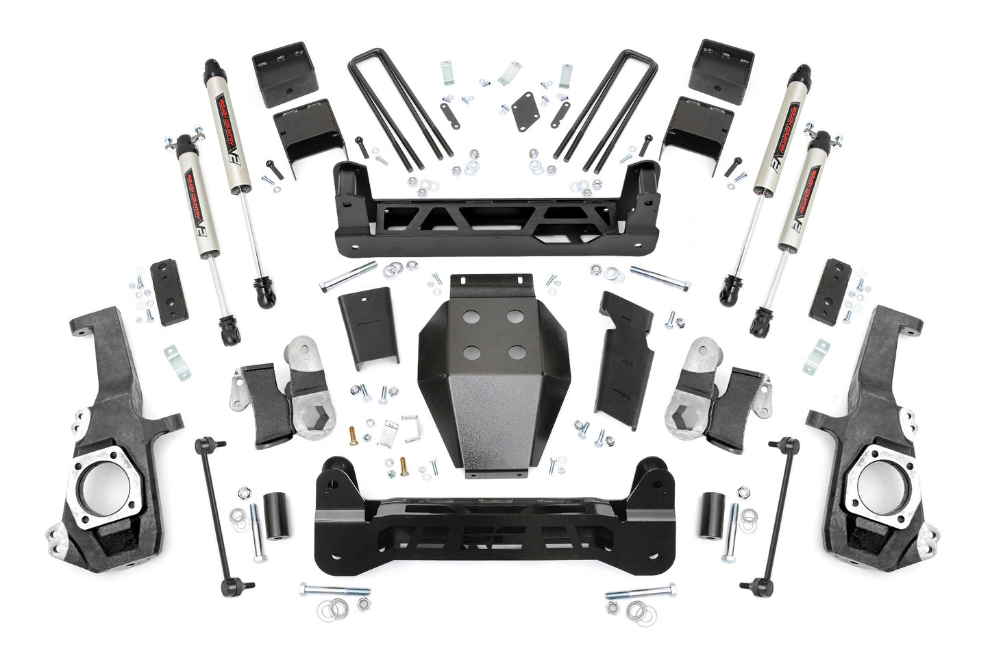 Rough Country 5.0 Inch GM NTD Suspension Lift Kit V2 (2020 2500HD) Rough Country