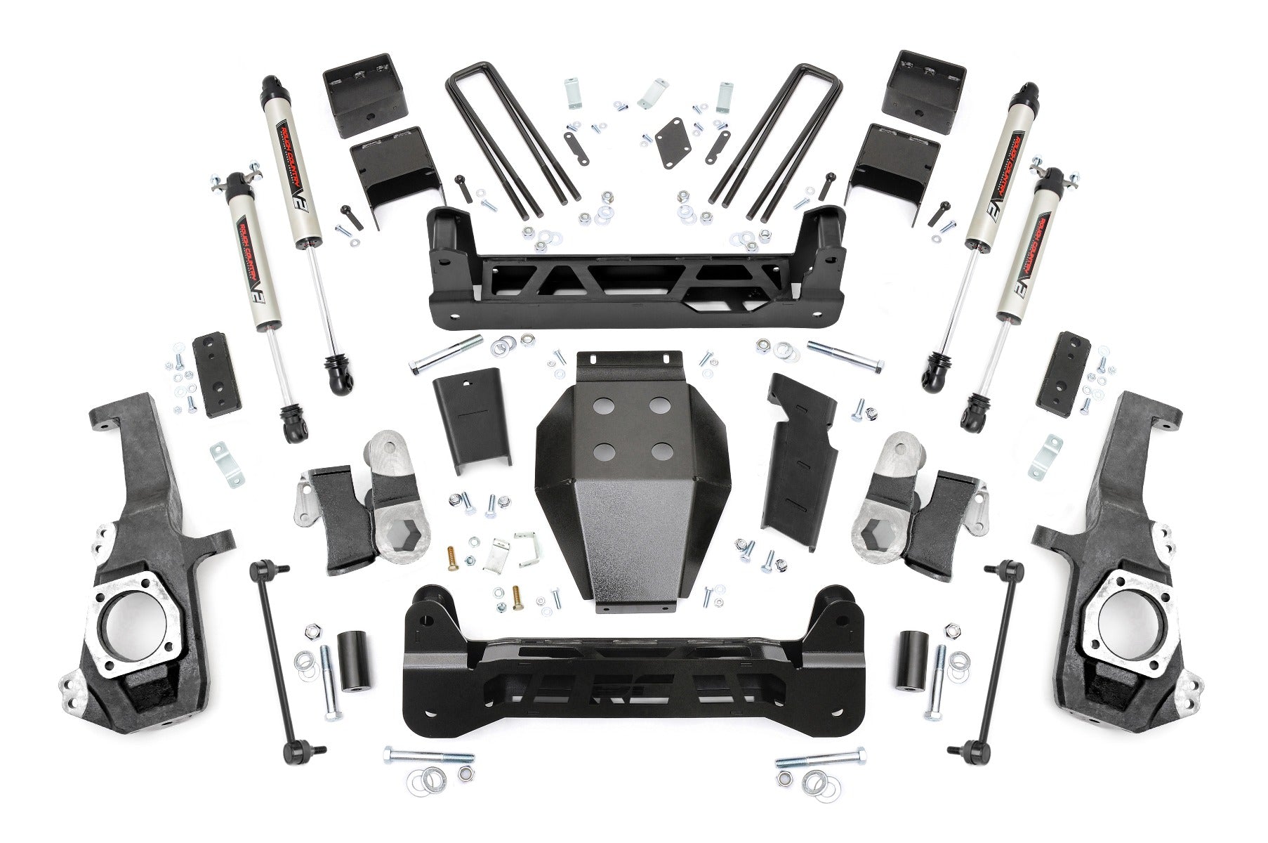 Rough Country 5.0 Inch GM NTD Suspension Lift Kit V2 (2020 2500HD) Rough Country