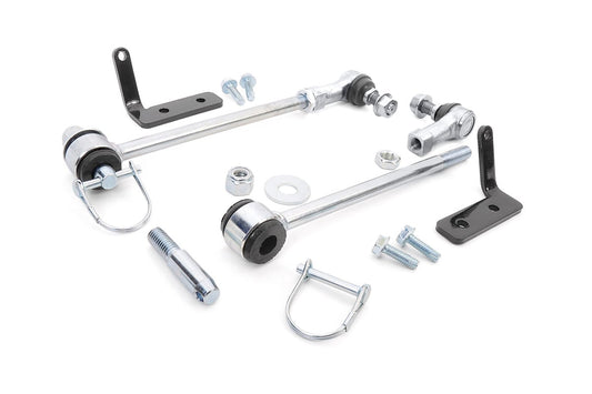 Quick Disconnect Sway Links 2.5 Inch Lift Jeep Wrangler JK/Wrangler Unlimited (07-18) Rough Country