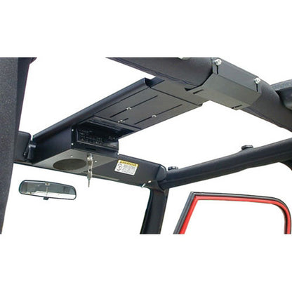 Overhead Console 66-77 Bronco 61-80 Scout 76-83 CJ5 76-86 CJ7 81-85 Scrambler CJ8 87-95 Wrangler YJ 97-06 Wrangler TJ 86-95 Samurai 64-84 Land Cruiser w/ Full Roll Cage Products Tuffy Security-1