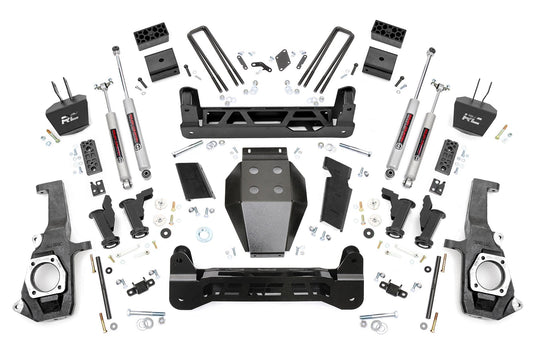 5 Inch Lift Kit Torsion Drop Silverado/Sierra 2500HD/3500HD (11-19) Rough Country