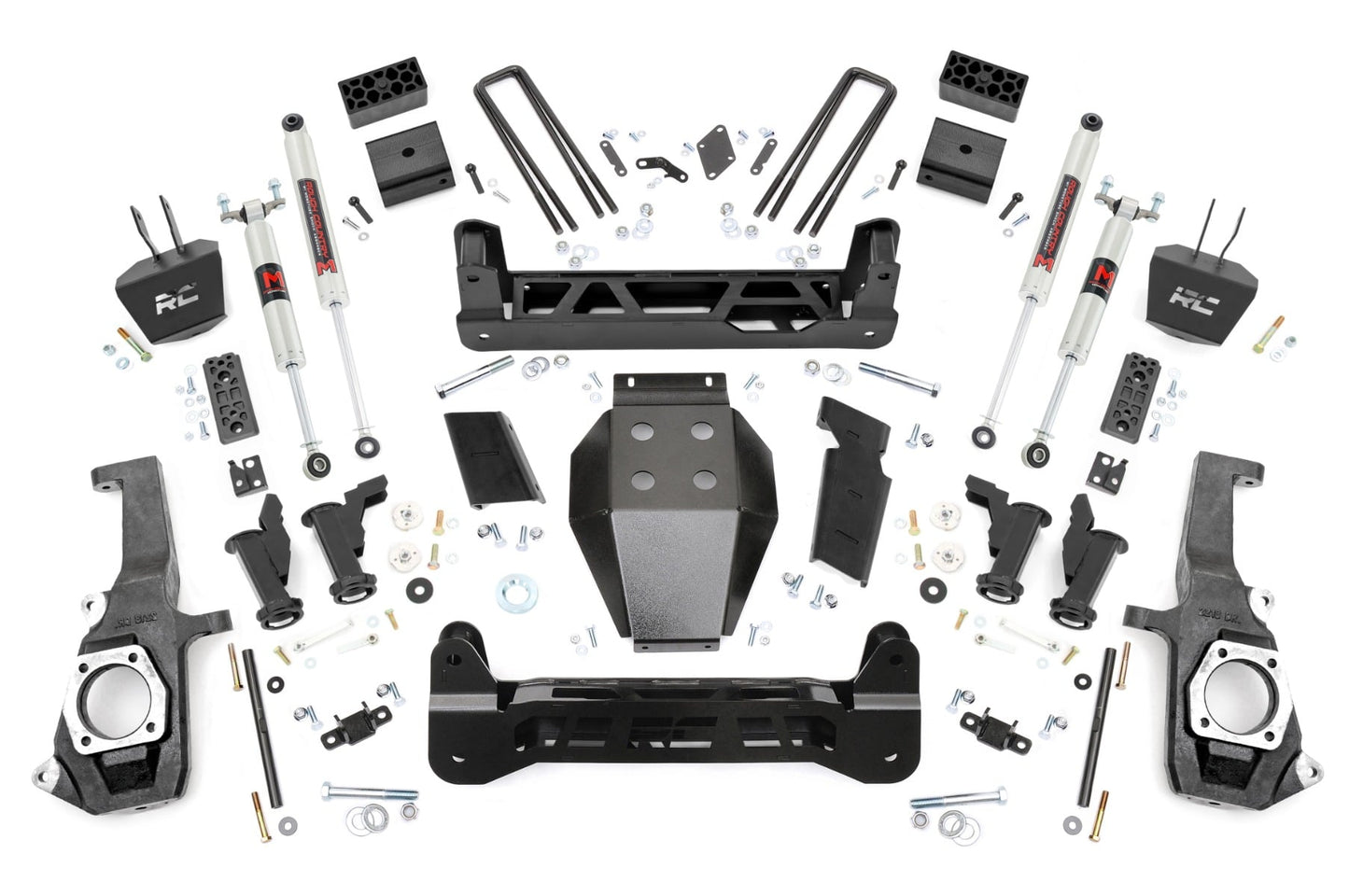 5 Inch Lift Kit Torsion Drop M1 Silverado/Sierra 2500HD/3500HD (11-19) Rough Country