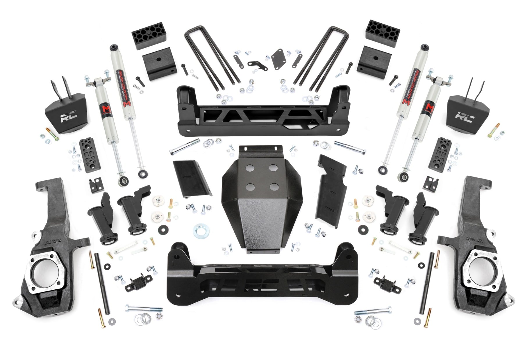 5 Inch Lift Kit Torsion Drop M1 Silverado/Sierra 2500HD/3500HD (11-19) Rough Country