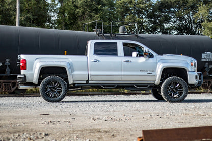5 Inch Lift Kit Torsion Drop M1 Silverado/Sierra 2500HD/3500HD (11-19) Rough Country-3