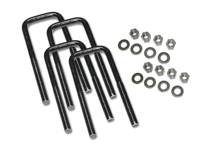 U-Bolt 4 Pack 9/16 x 3 5/16 x 10 Sq with Hardware Superlift-1