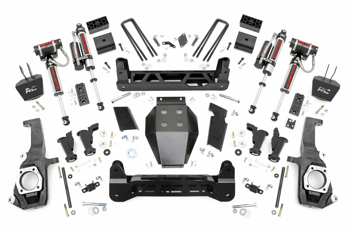 5 Inch Lift Kit Torsion Drop Vertex Silverado/Sierra 2500HD/3500HD (11-19) Rough Country