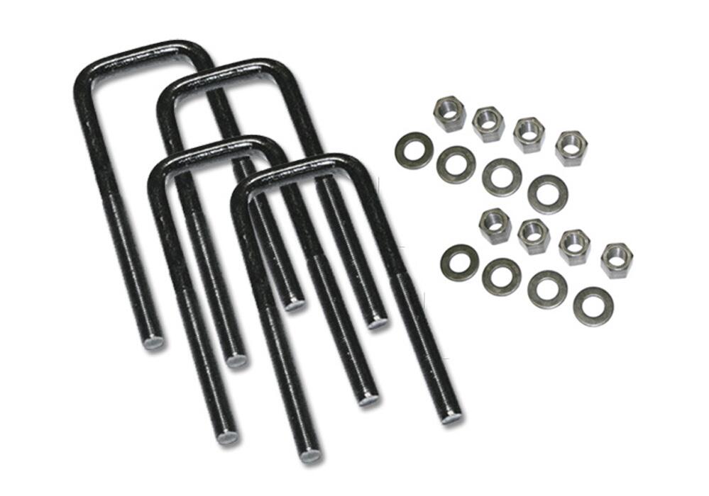 U-Bolt 4 Pack 9/16 x 3 5/16 x 11 Sq with Hardware Superlift-1