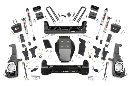 5 Inch Lift Kit Torsion Drop V2 Silverado/Sierra 2500HD/3500HD (11-19) Rough Country