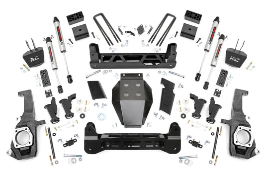 5 Inch Lift Kit Torsion Drop V2 Silverado/Sierra 2500HD/3500HD (11-19) Rough Country