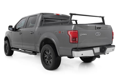 Bed Rack Half Rack Aluminum Ford F-150 2WD/4WD (2015-2026) Rough Country-1