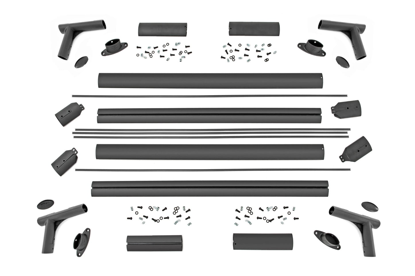 Bed Rack Half Rack Aluminum Ford F-150 2WD/4WD (2015-2026) Rough Country-5