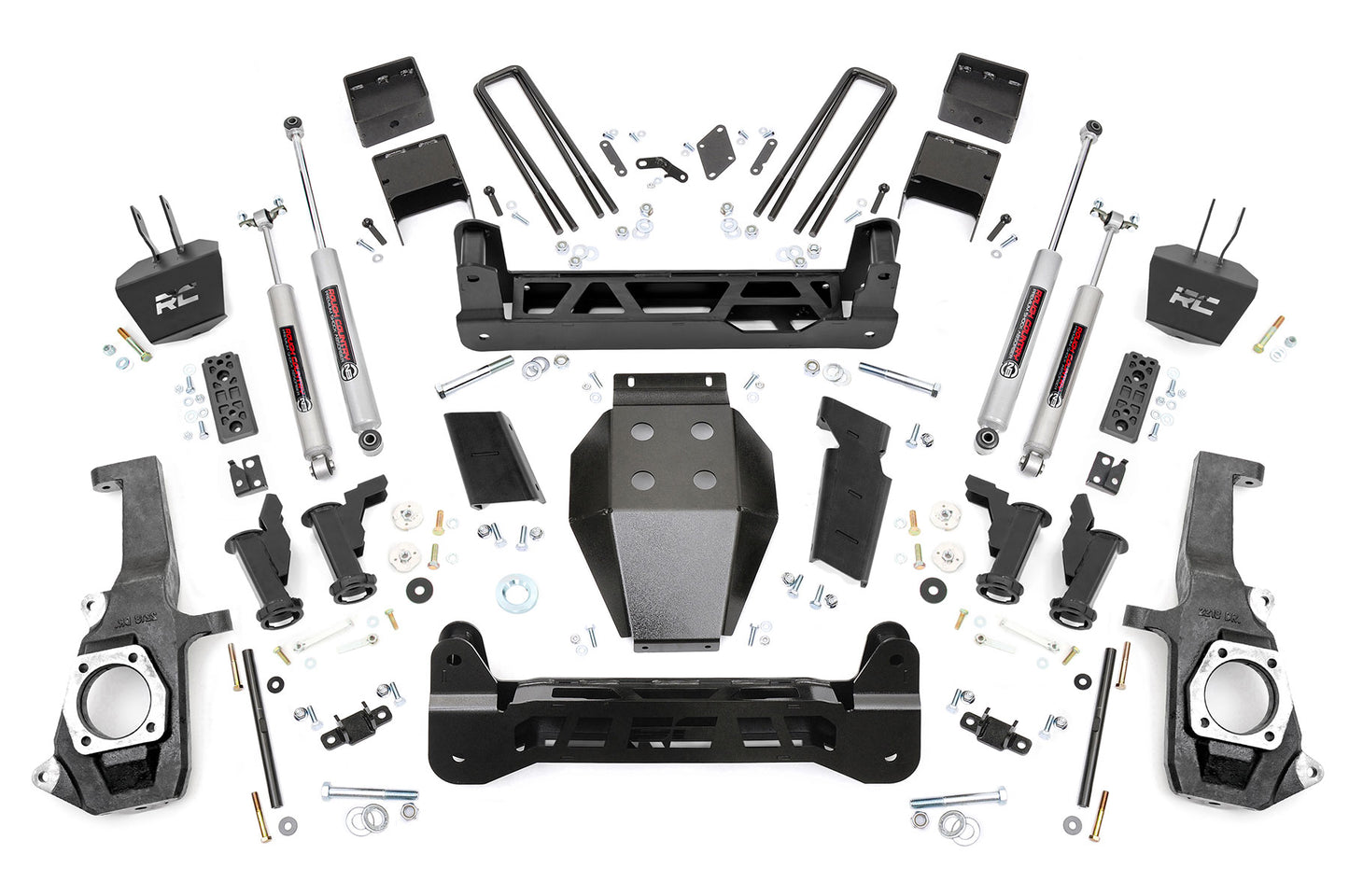 7.5 Inch Lift Kit Torsion Drop Silverado/Sierra 2500HD/3500HD (11-19) Rough Country