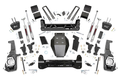 7.5 Inch Lift Kit Torsion Drop Silverado/Sierra 2500HD/3500HD (11-19) Rough Country