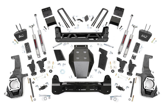7.5 Inch Lift Kit Torsion Drop Silverado/Sierra 2500HD/3500HD (11-19) Rough Country