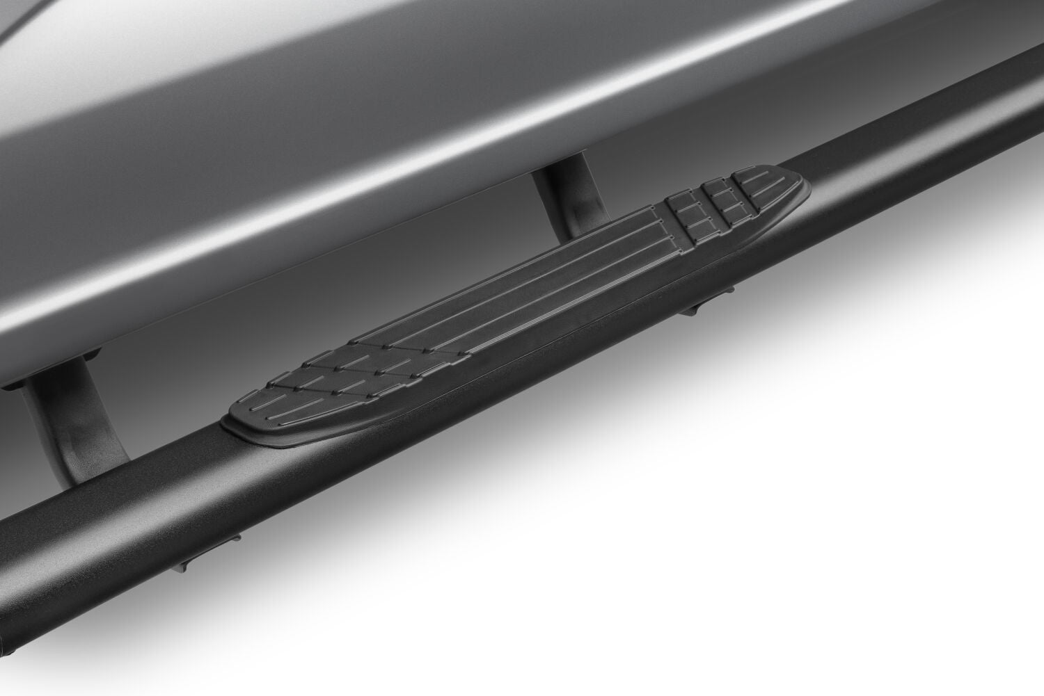 4 Inch 1000 Series SideSteps & Bracket Kit Textured Black 2015-2026 Ford F-150/ F-250/F-350 Go Rhino-3
